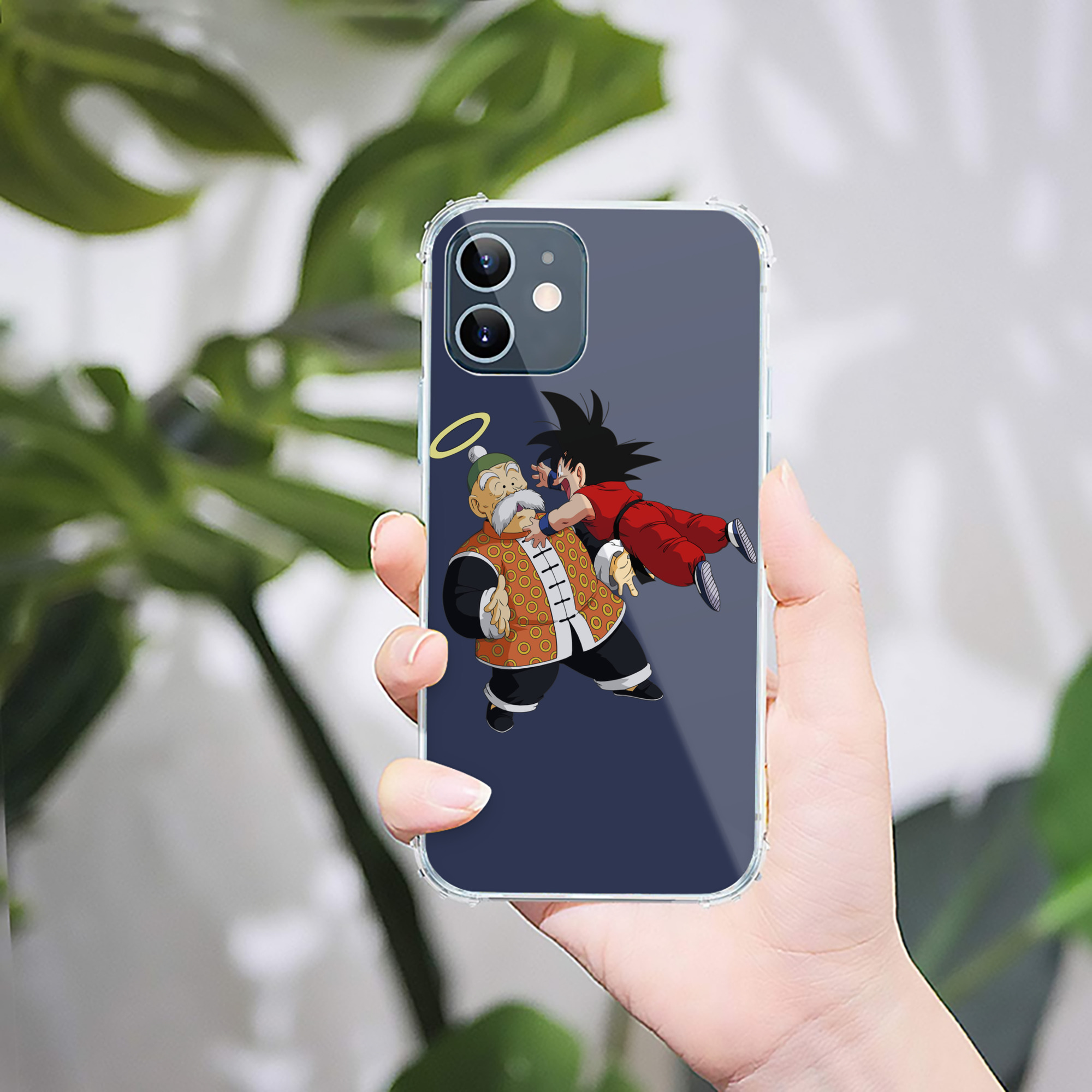 （画像用） ドラゴンボール 孫悟空（そん ごくう）Son Goku カカロット DRAGON BALL Kakarotto 【iPhone 12シリーズ対応】透明スマホケース（クリアソフトケース）